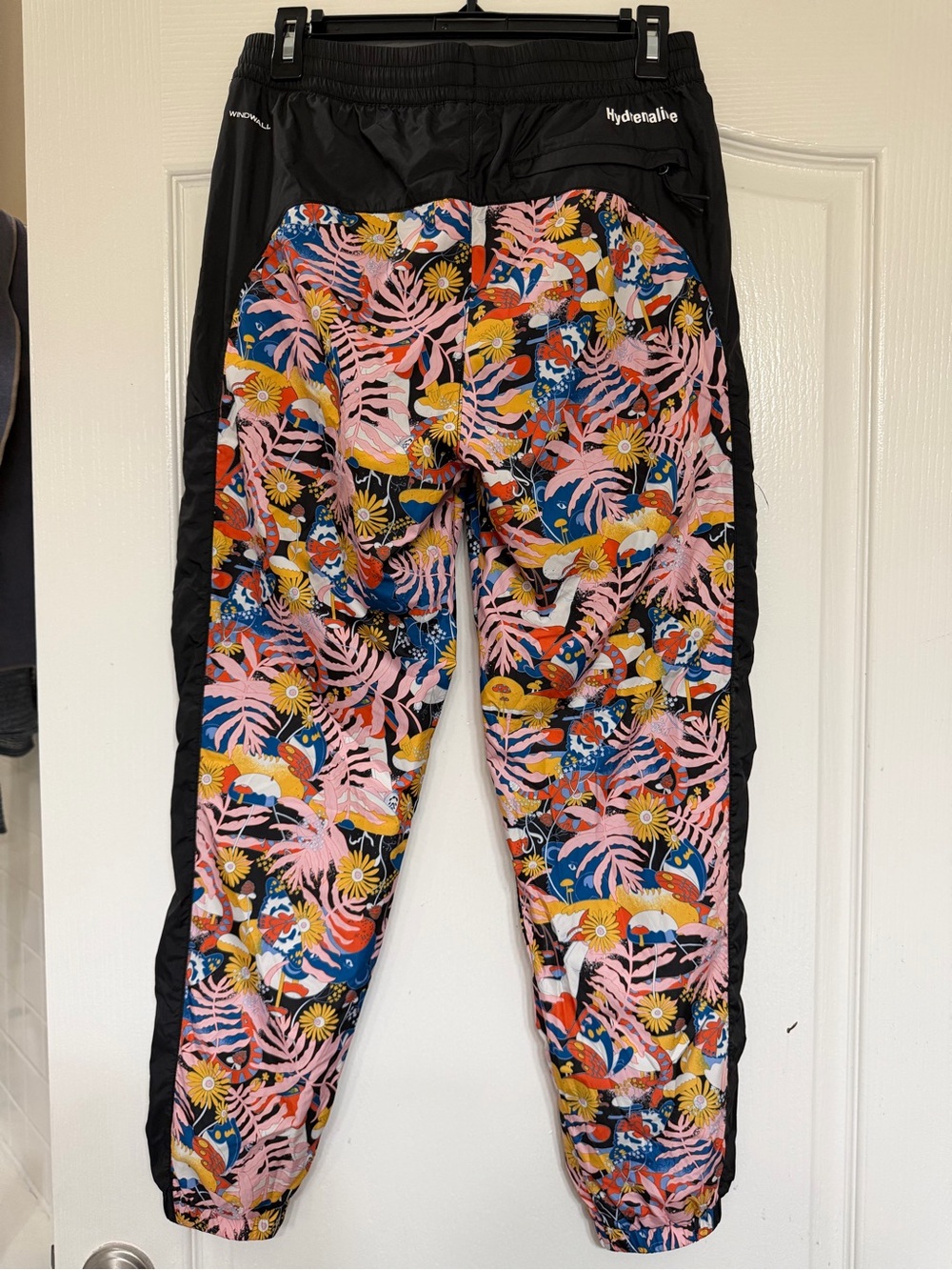 The North Face Hydrenaline 2000 Floral Mushroom Windwall Jogger Pants Small - Picture 4 of 12